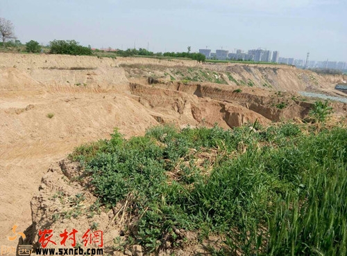 群众提供的取土现场照片