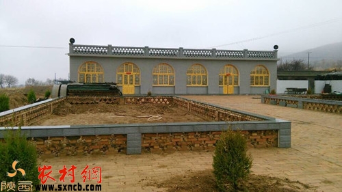 一排排新建的房屋主体都已经完工