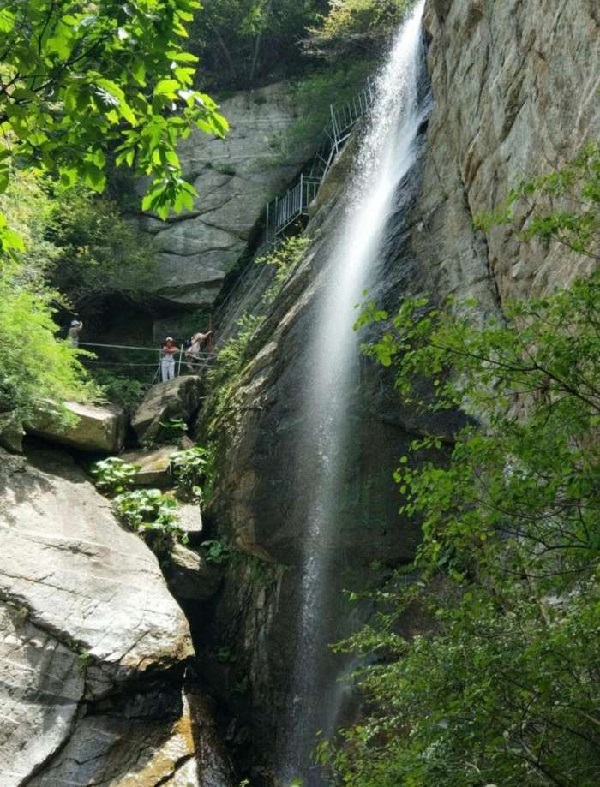 陕西蓝田自然风景生态旅游景区——流峪飞峡